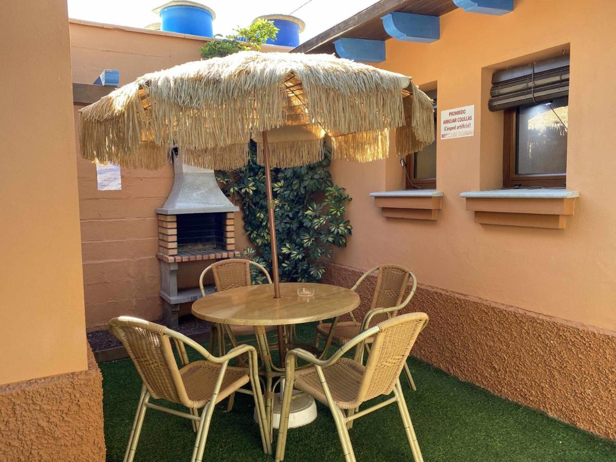 Estudio Con Jardincito Privado Barbacoa Y Piscina Кадис Екстериор снимка
