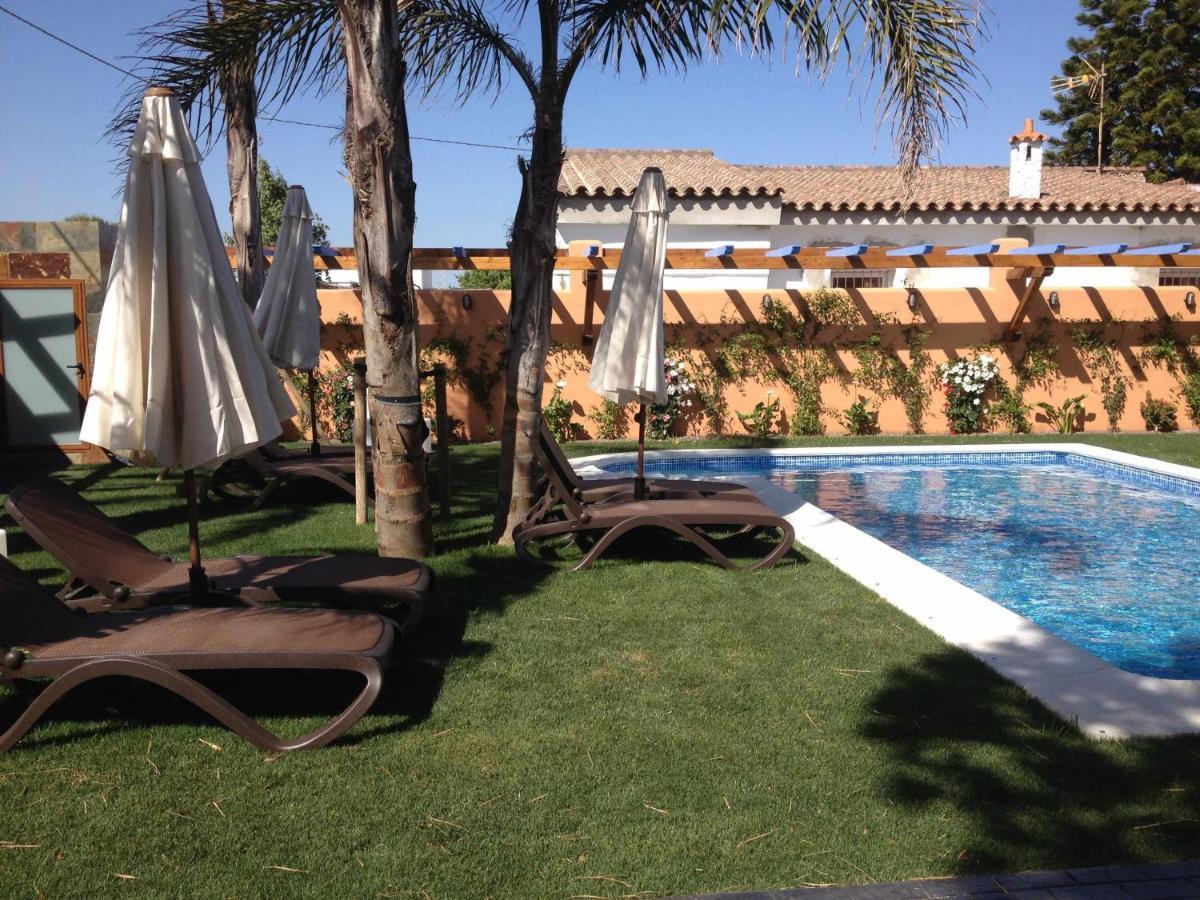 Estudio Con Jardincito Privado Barbacoa Y Piscina Кадис Екстериор снимка