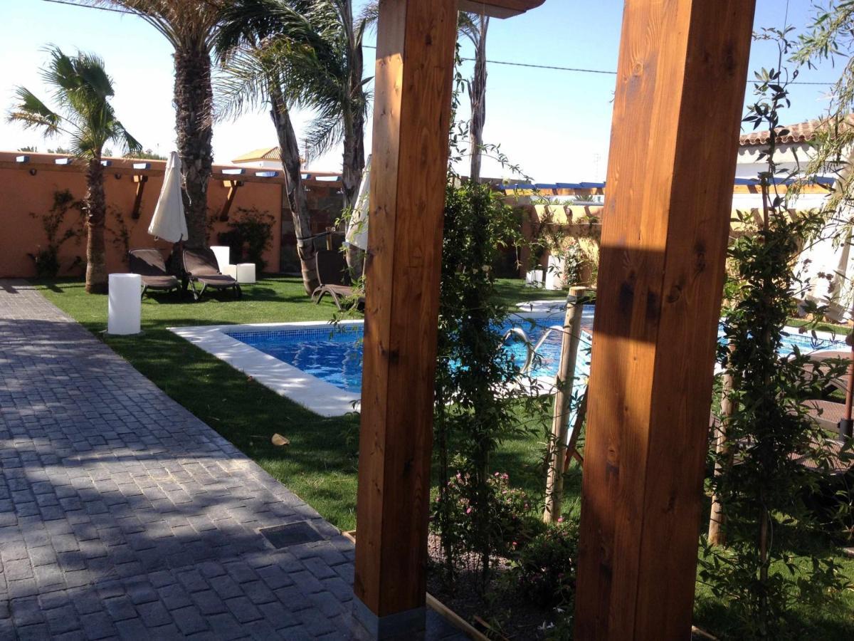 Estudio Con Jardincito Privado Barbacoa Y Piscina Кадис Екстериор снимка